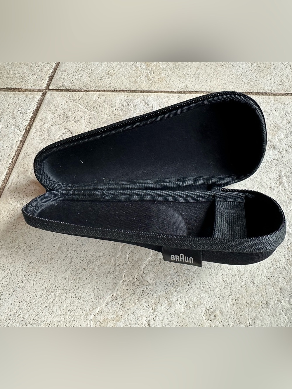 Braun Electric Razor Black Storage Case
